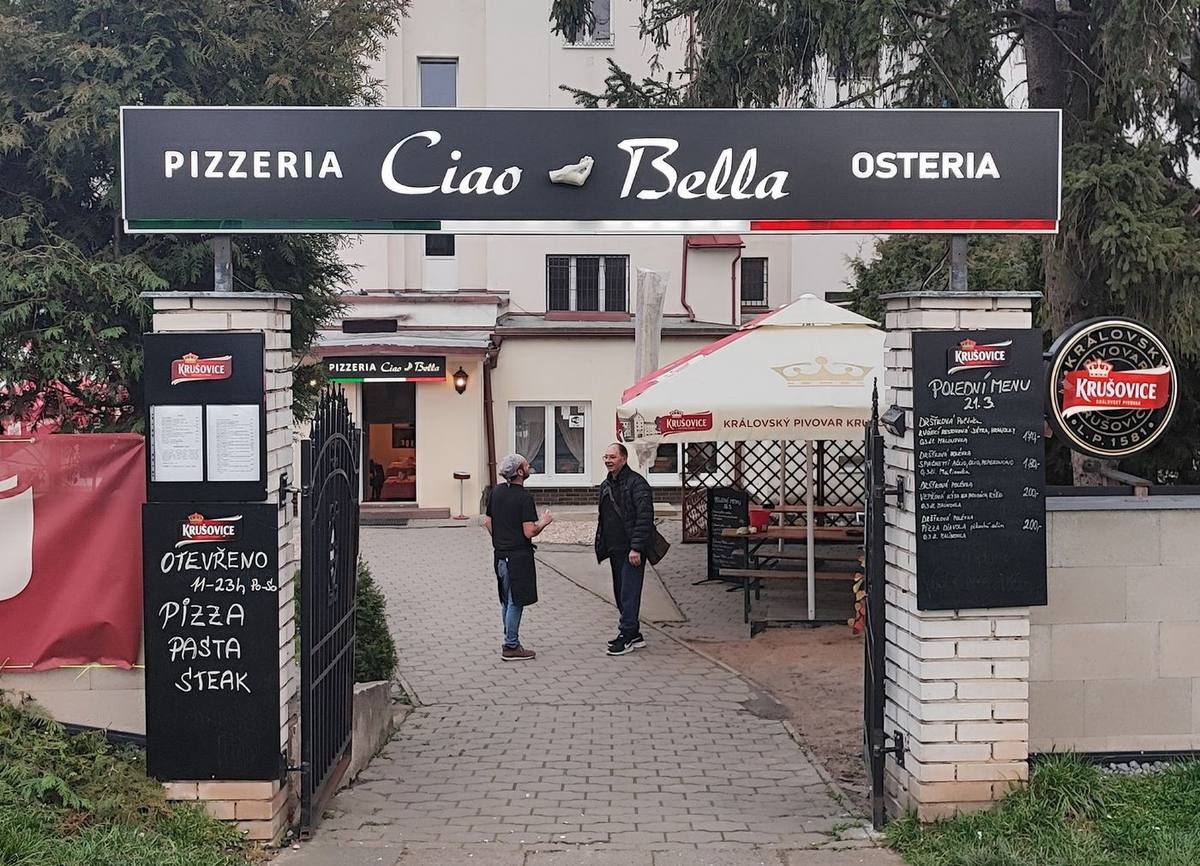 3D logo pro restauraci Ciao Bella